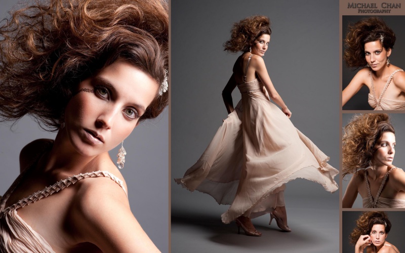 Female model photo shoot of Tiffany Munro in Studio Shoot - Vancouver