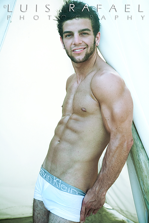 Male model photo shoot of Joey Battaglia in Miami Beach