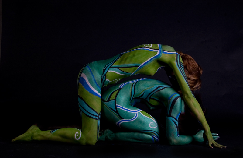 Female model photo shoot of Infidel Images-Body Art, J E M and China-White in Waukesha, WI
