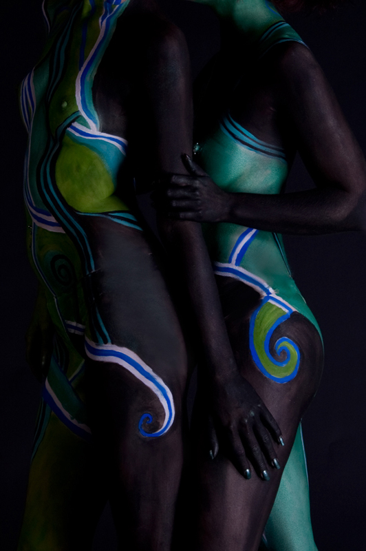Female model photo shoot of Infidel Images-Body Art, J E M and China-White in Waukesha, WI