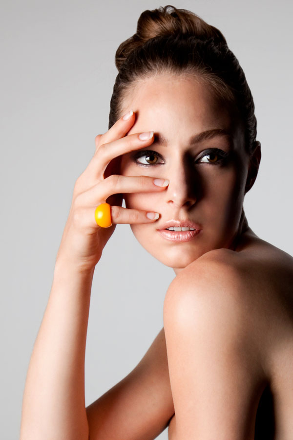 Female model photo shoot of Origamix Project and Tara Beara, makeup by Eileen Pilla