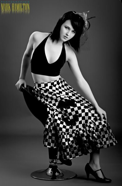 Female model photo shoot of Kate MediKATE in Mark Hamilton's Studio