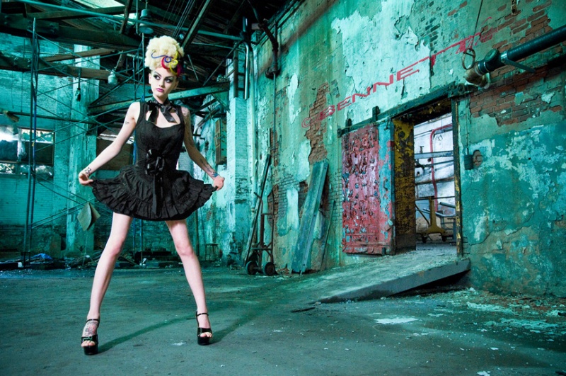 Female model photo shoot of Lady of Design and Jordan Supernavage by Jerry Bennett in Philadelphia, PA