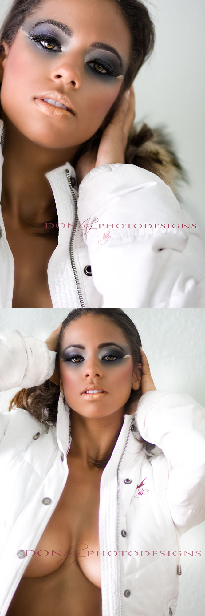 Female model photo shoot of Miss Raya by DONBG, makeup by MAKEUP by SARA D