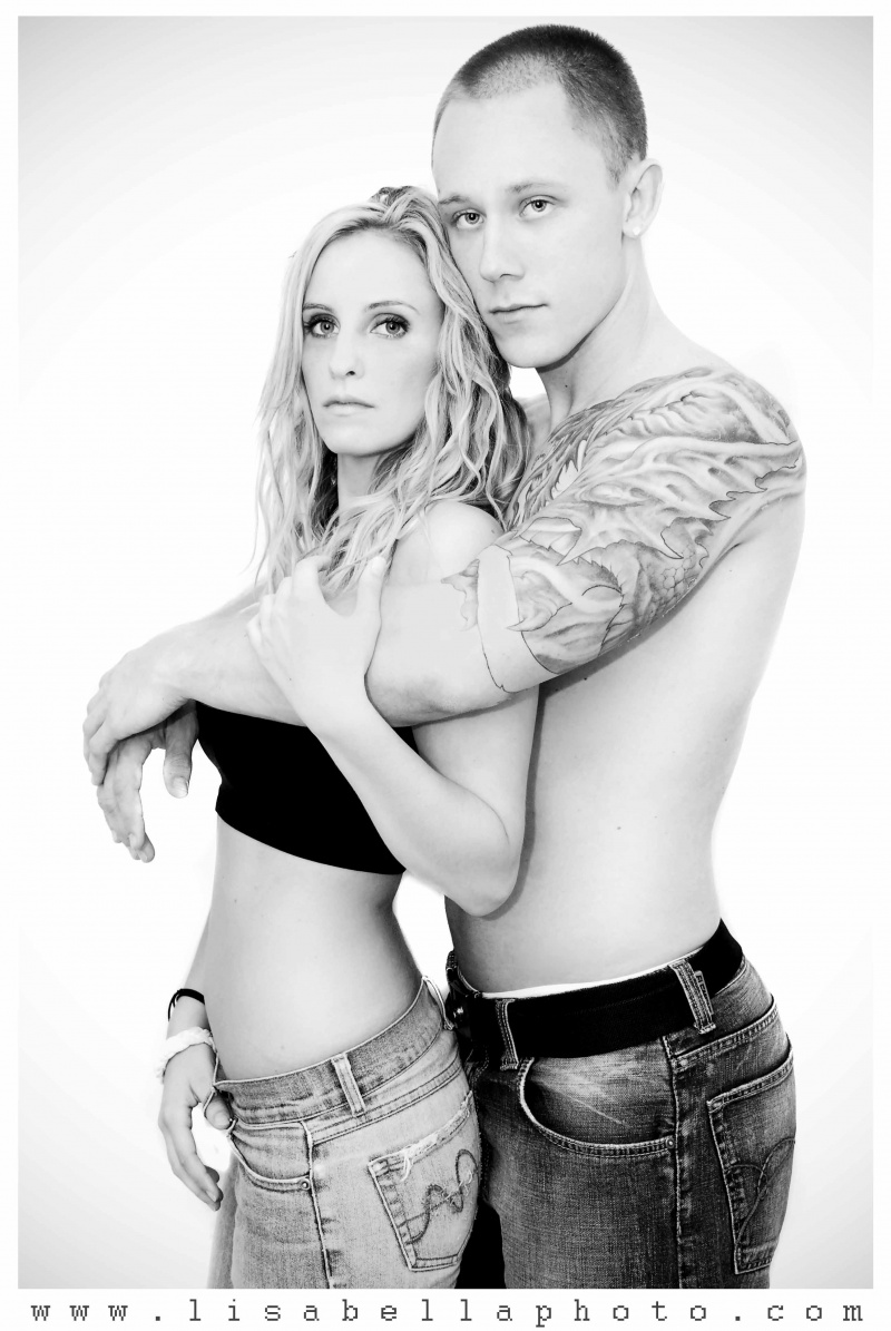Male and Female model photo shoot of Dave Leek and Taryn Tessier in St. Thomas, Ontario