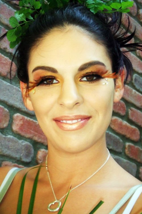 Female model photo shoot of Anita Makeup Artist in Burbank, CA