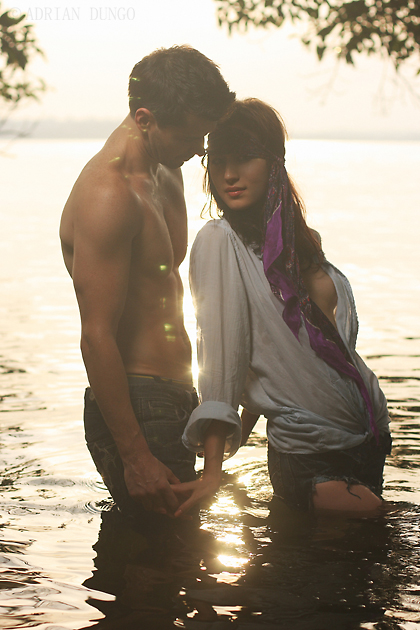 Male and Female model photo shoot of Adrian Dungo and Lisa Rosentreter