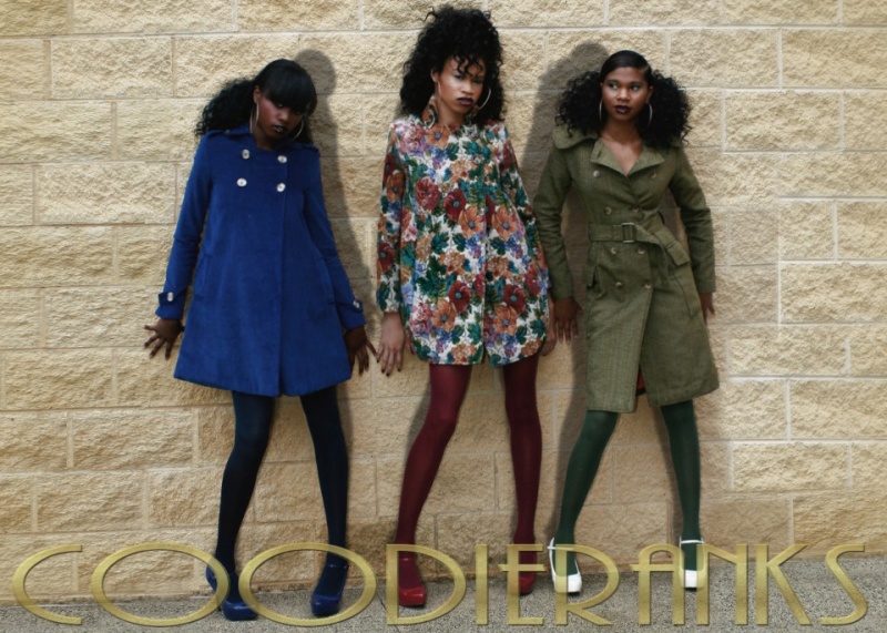 Female model photo shoot of Coodieranks, Kiara Ja, Tahirah MP and TaTiana Immanuel by JBarton Photography, makeup by Dee Byrd