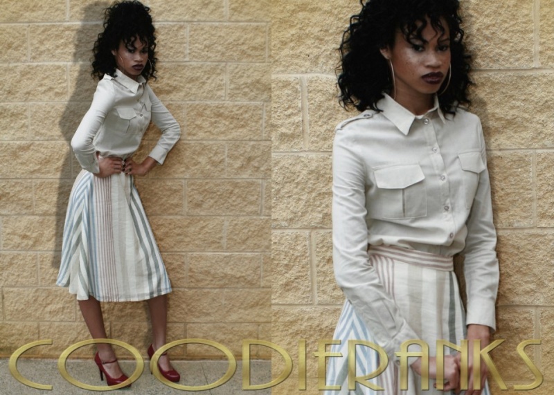 Female model photo shoot of Coodieranks and Tahirah MP by JBarton Photography, makeup by Dee Byrd