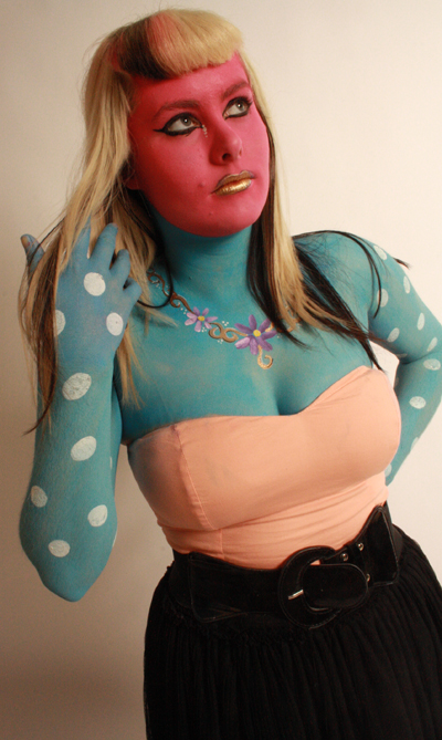 Female model photo shoot of Always Wicked Art in Gold Coast