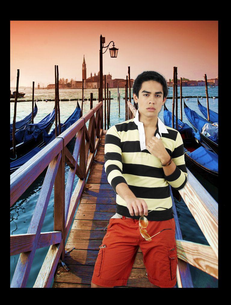 Male model photo shoot of Pensive Muse in Venice