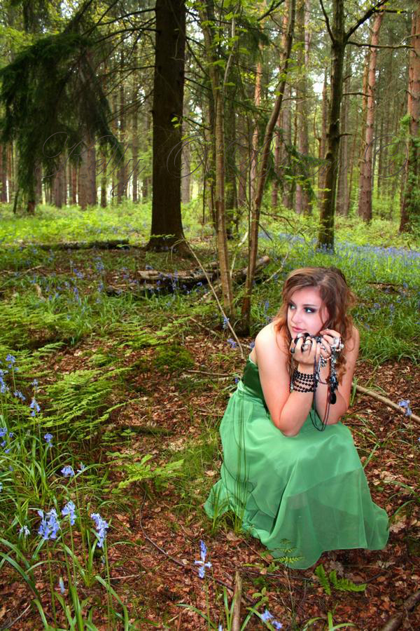 Female model photo shoot of Kelly Louise OBrien in Old Arley Woods