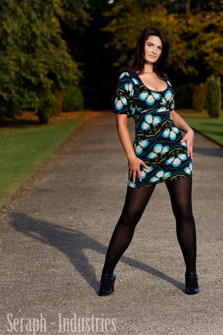 Female model photo shoot of Jo Hudson by Seraph-Industries in Clumber Park, Notts, makeup by adele coxon