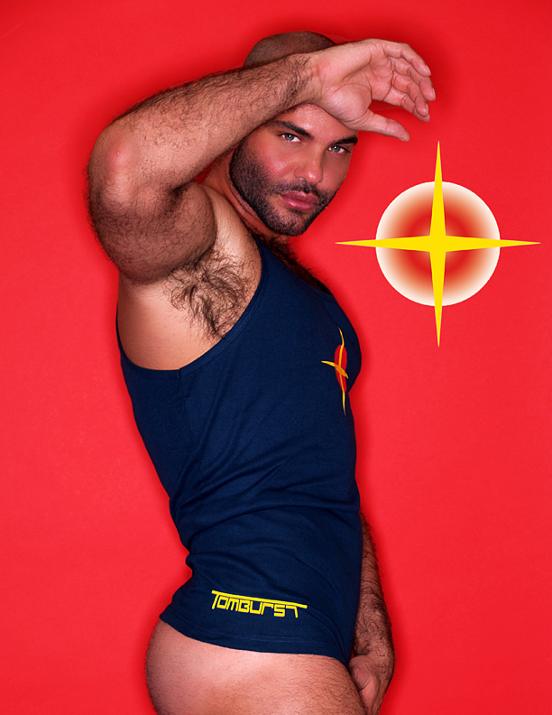 Male model photo shoot of GIO  NYC by Joseph Smileuske, clothing designed by TOMBURST