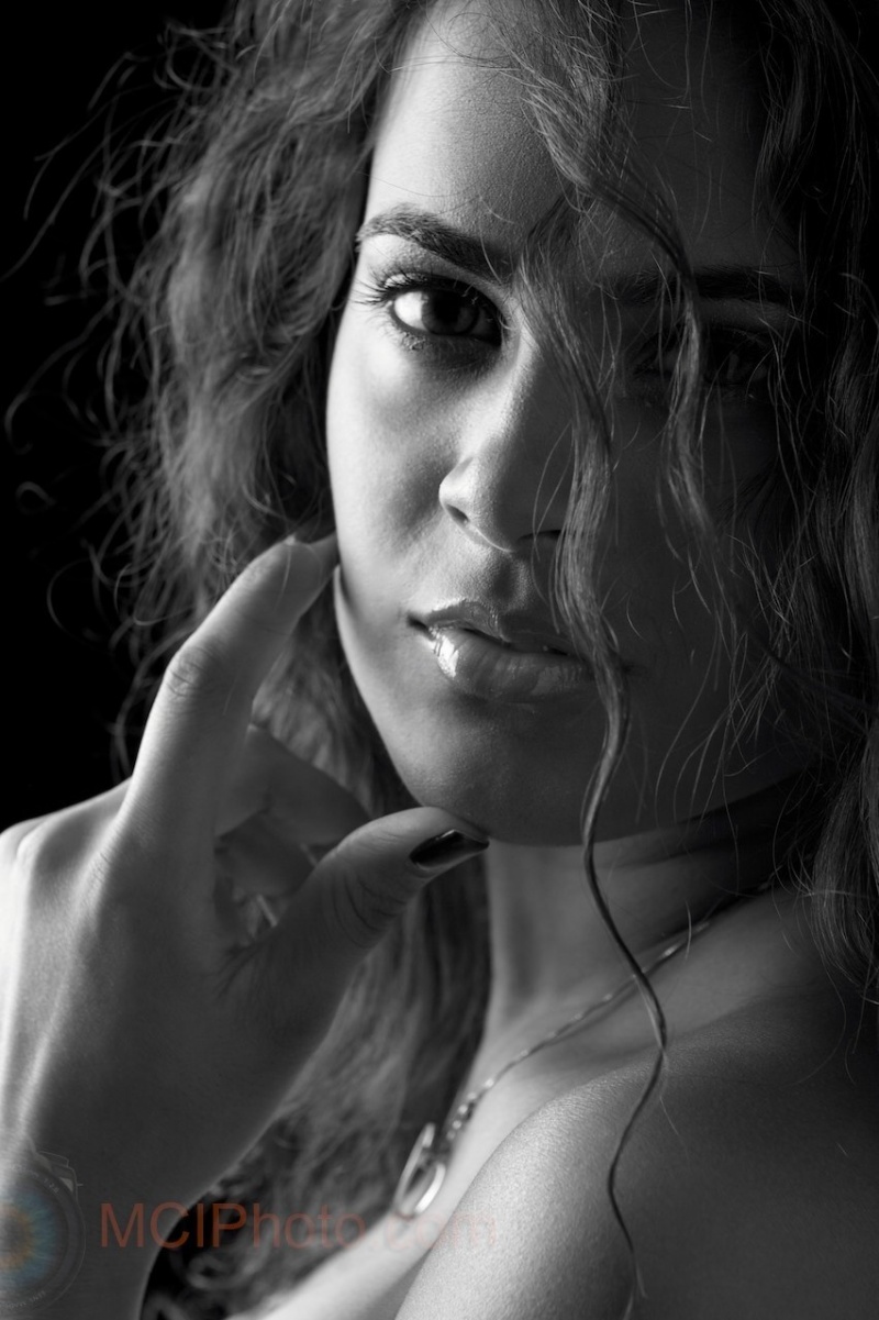Female model photo shoot of LU6 by Edward Moffat, makeup by Dream Clean Beauty