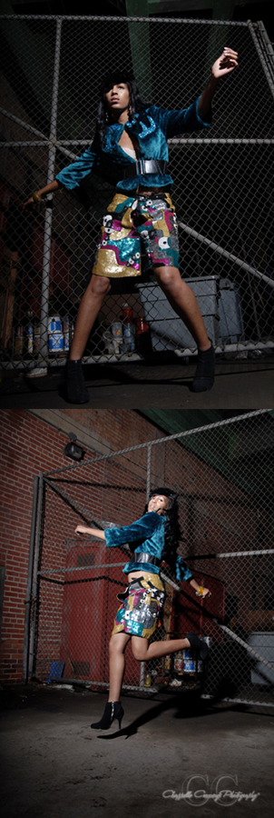 Male and Female model photo shoot of Chappelle Cummings and Giovonni in Atlanta, GA