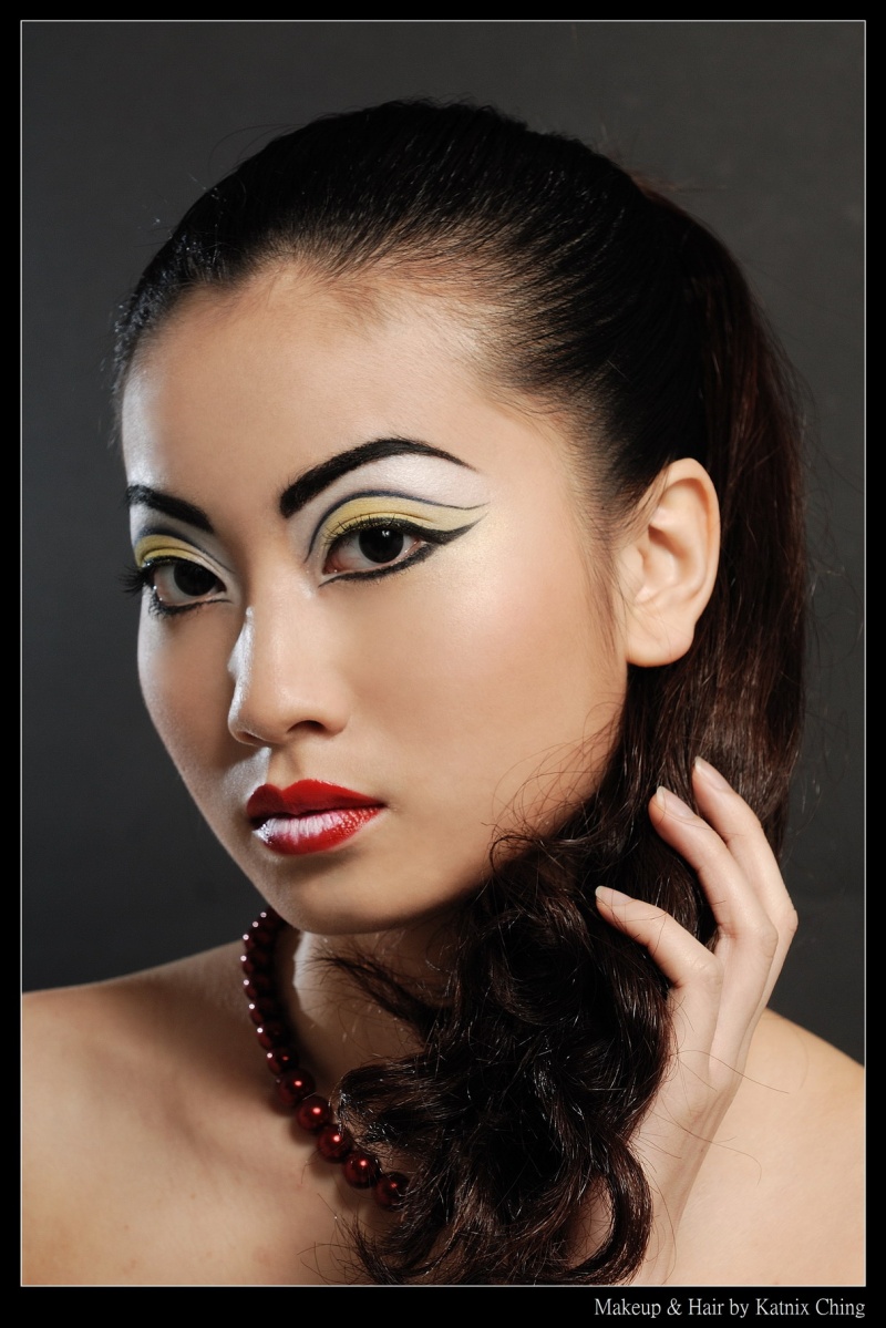 Female model photo shoot of Katnix C in Hong Kong Studio