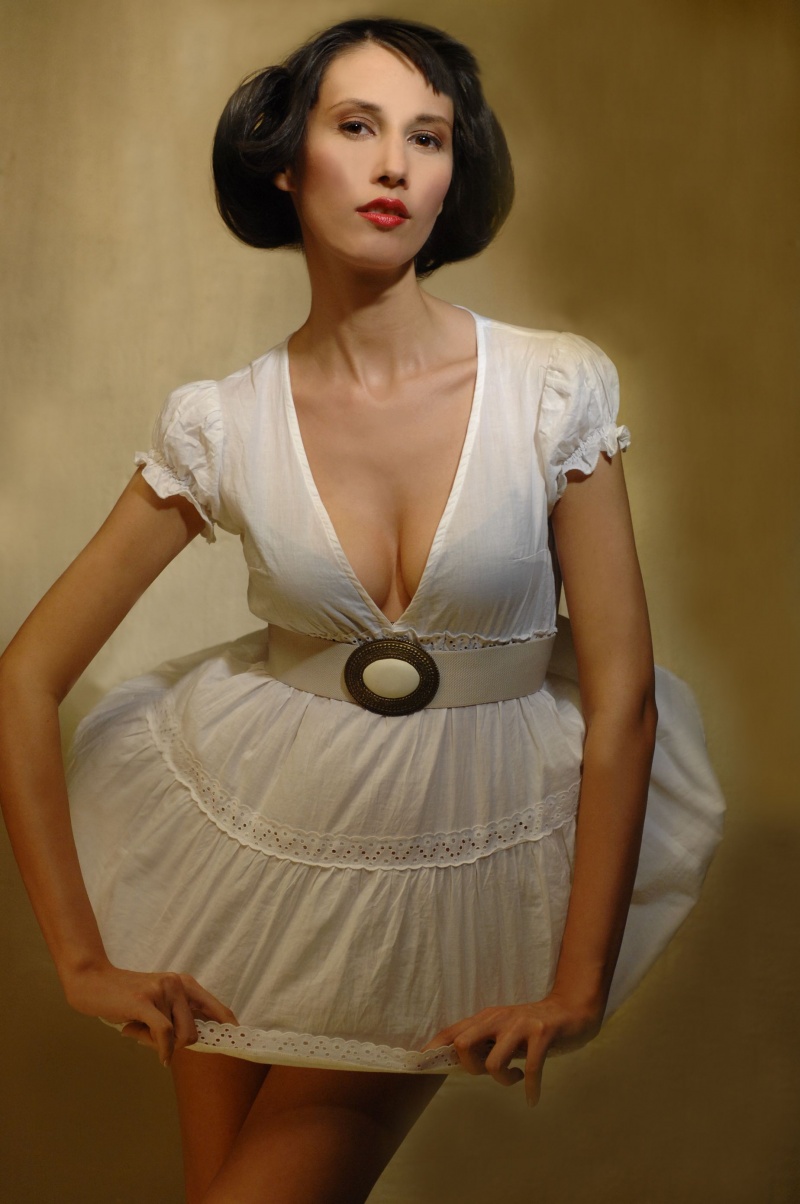 Female model photo shoot of marialudia in in a studio, thessaloniki, Greece