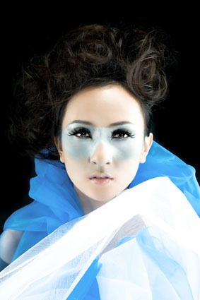 Female model photo shoot of PP Yau, makeup by PP Yau