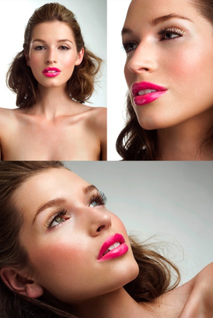 Female model photo shoot of Madeleine Armstrong by So long in Santa Monica, CA, makeup by Lindsay Morris