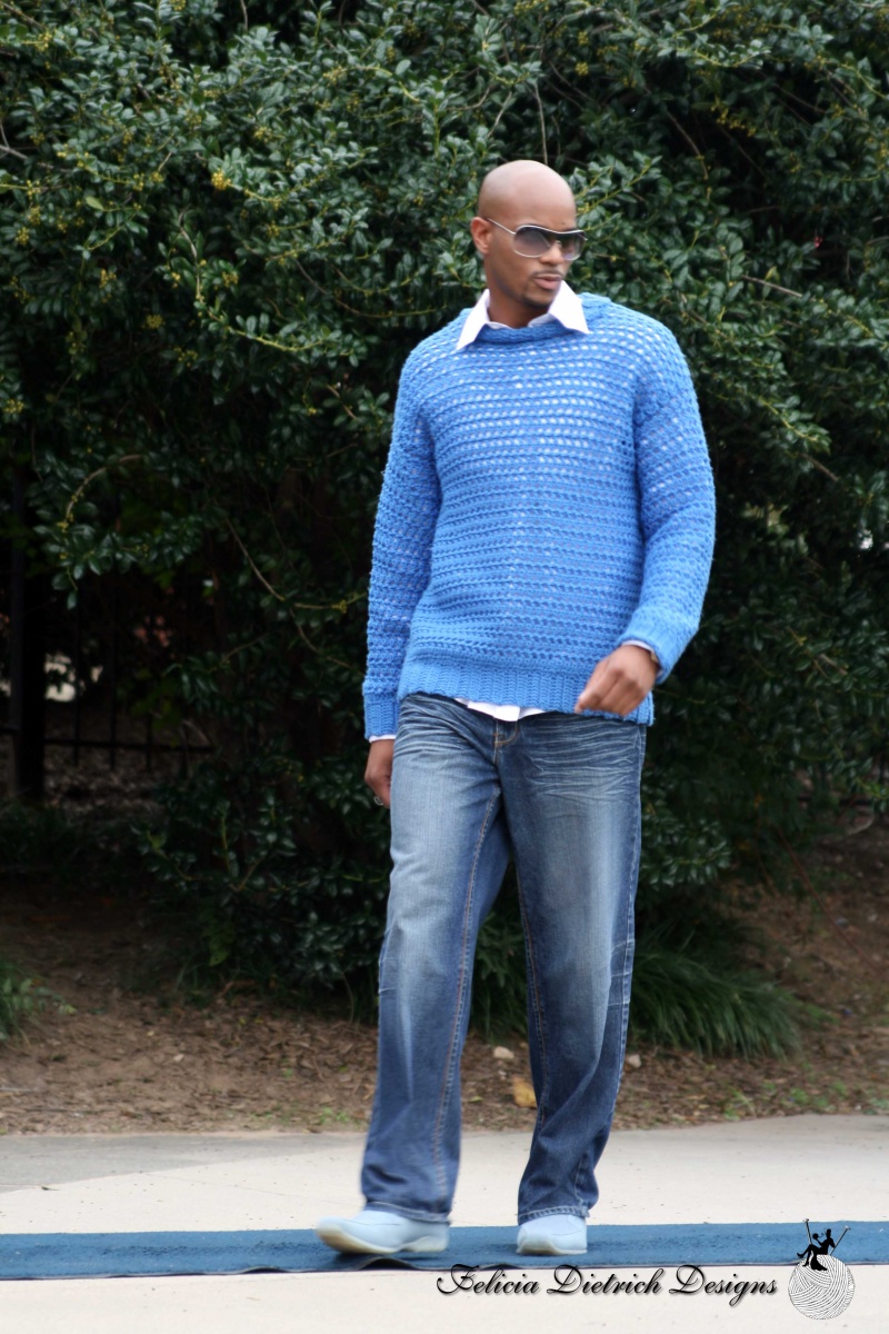 Male model photo shoot of Clinton Mullins, clothing designed by Duchess_of_Crochet