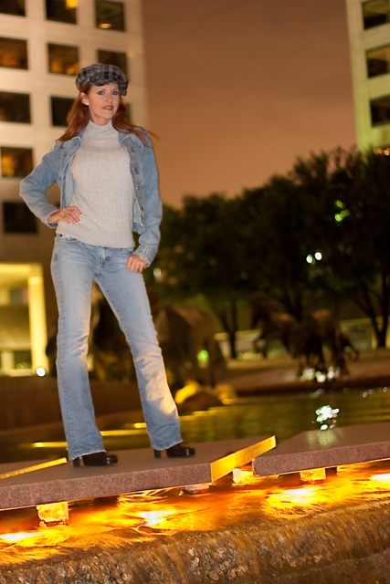 Male and Female model photo shoot of blue m photography and Amberly Porter in Las Colinas, Dallas, TX
