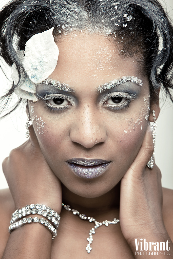 Female model photo shoot of Tina B aka Ms Ice by Vibrant PhotoGraphics, makeup by Pink Diamonds by TL