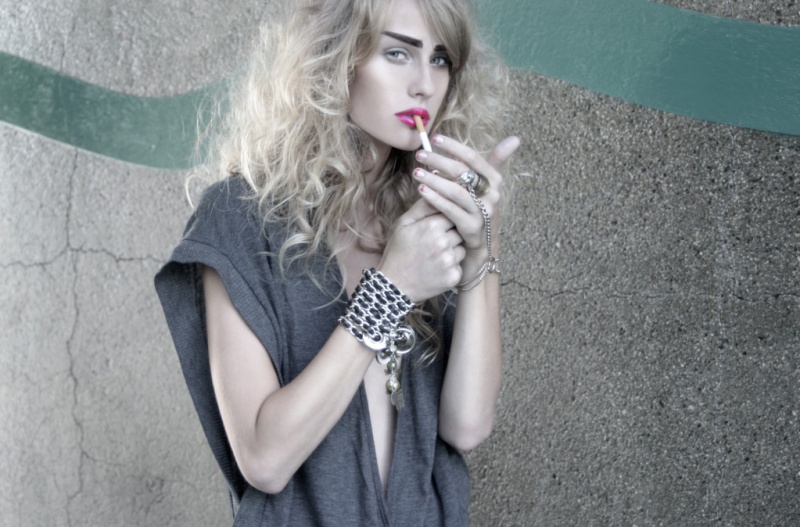 Female model photo shoot of danielle moreno by Taschka Turnquist, makeup by Marla Verdugo Makeup
