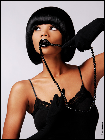 Female model photo shoot of Ciarra Marie by Herb Bias-hbpstudio in Cleveland OH, makeup by Robbin Mz Jackson