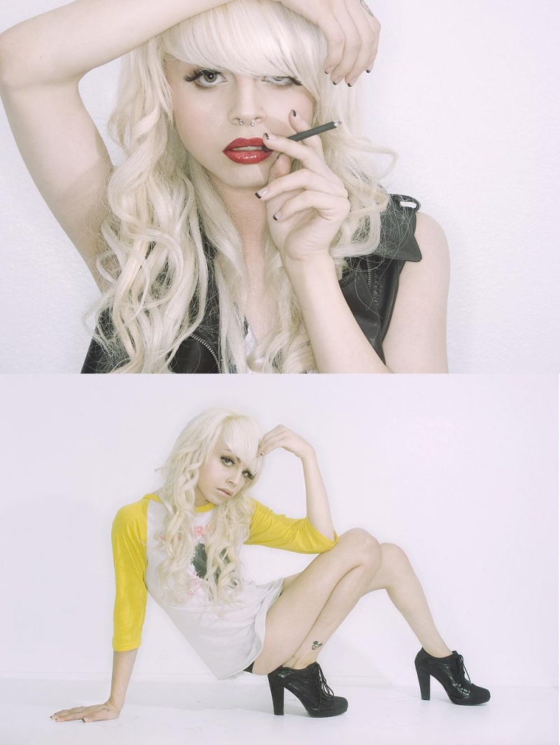 Female model photo shoot of Tori Unicorn MUA and LUNA LOVEBAD by kriskidd p h o t o  in Studio- Norwalk 