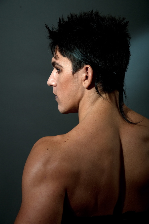 Male model photo shoot of Mikel Sandoval and Achilles Iron