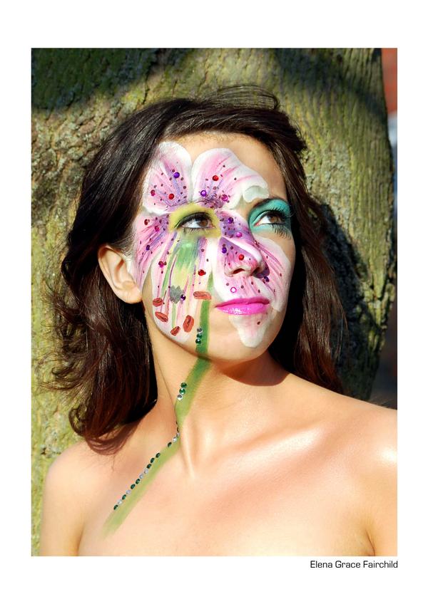 Female model photo shoot of Elena Grace mua, makeup by Elena Grace mua