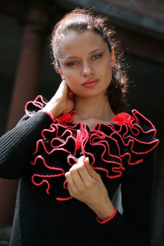 Female model photo shoot of Aleksandra Khiriakova