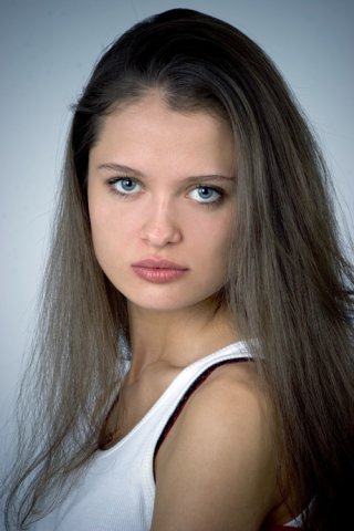 Female model photo shoot of Aleksandra Khiriakova