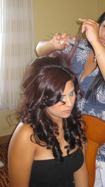 Female model photo shoot of Potential Hair n Makeup