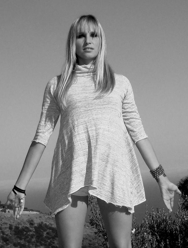 Female model photo shoot of Elissa G in Malibu