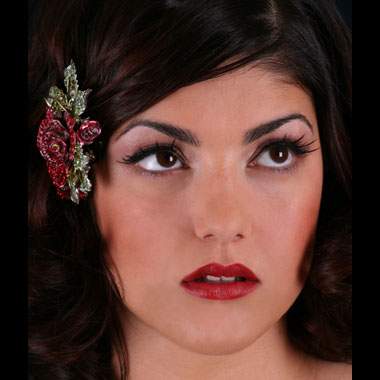 Female model photo shoot of Miss Morbius MakeUp in Model Photographic Studios
