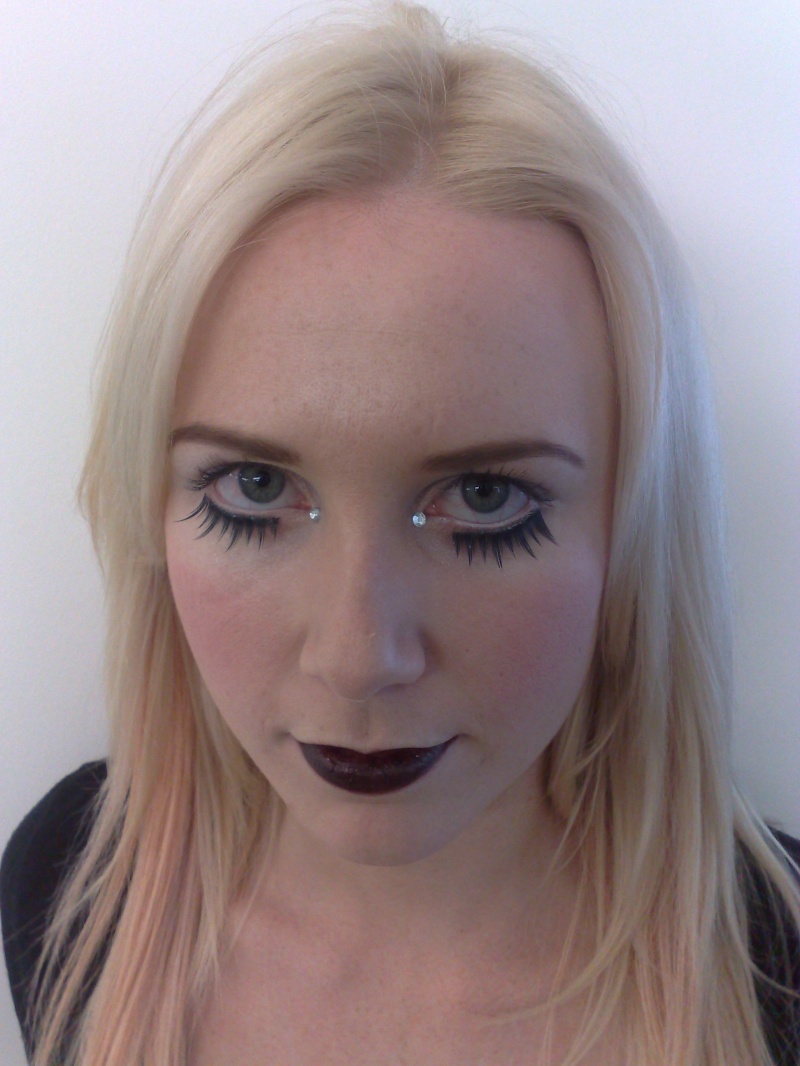 Female model photo shoot of Miss Morbius MakeUp in Academy of Makeup - Paddington