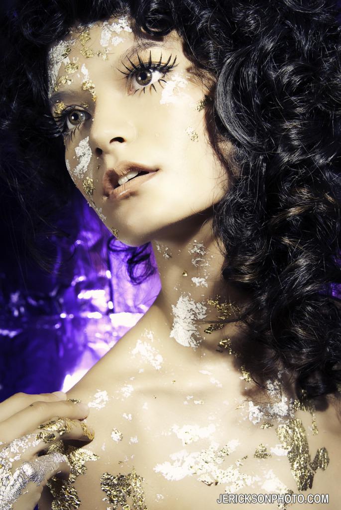 Female model photo shoot of Sophie Marquez by jennifer erickson in Tarzana, hair styled by Dani Spataro, makeup by Eva Woodby LA