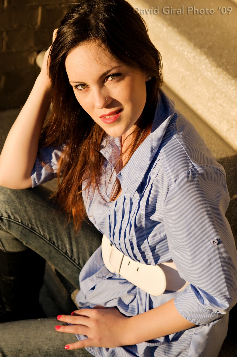 Female model photo shoot of Genevieve Marie