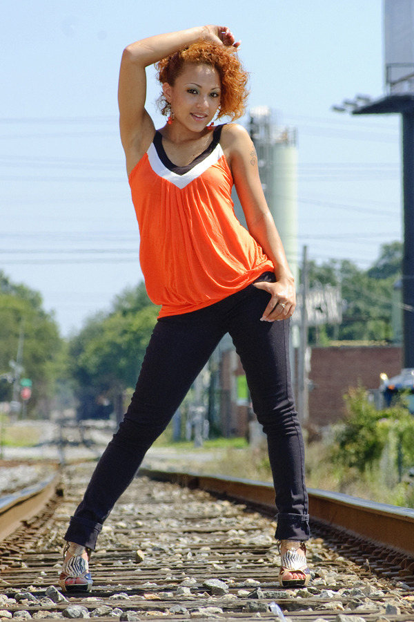 Female model photo shoot of amei renee in Downtown Columbus, Ga