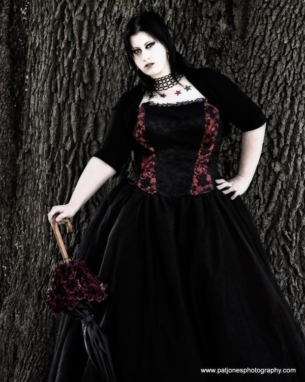 Female model photo shoot of BloodLust86 by Pat Jones in Texas Ranger Cemetery