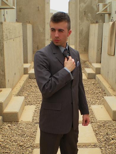 Male model photo shoot of fin3sse in Iraq '09