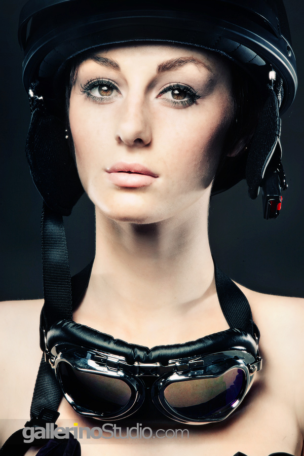 Female model photo shoot of April Miele by Walker and Walker in Gallerino Studio, Bridlington, East Yorkshire