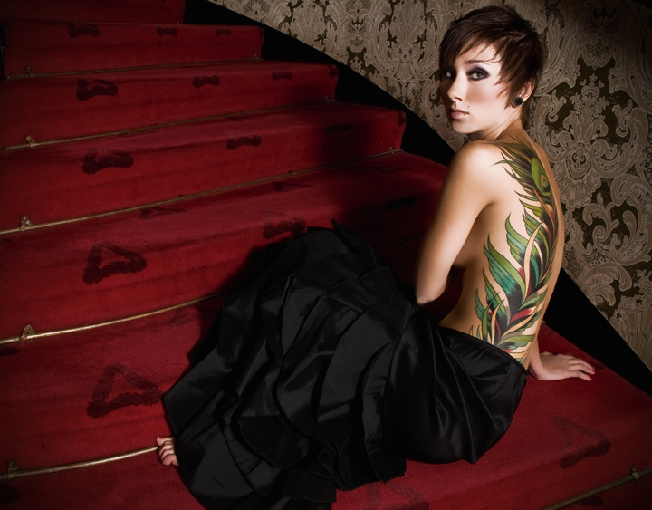 Female model photo shoot of Lexi Shapiro in Heinz Hall