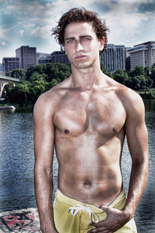 Male model photo shoot of Gabriel Oran by Pergrin
