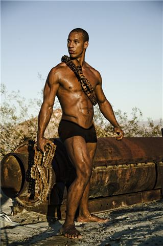 Male model photo shoot of Leo Santos in Ghost Town, Nv