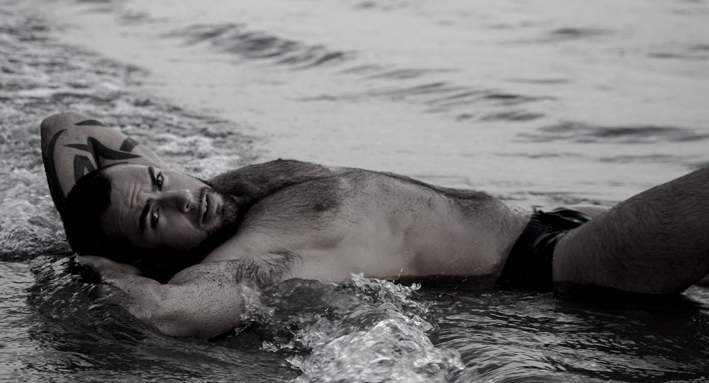 Male model photo shoot of Levandi in Marbella