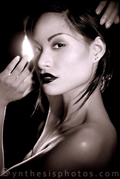 Female model photo shoot of Brenda Honeybea Nguyen by Travis G Lilley in Plano, TX, makeup by ELYSE K - MAKEUP ARTIST