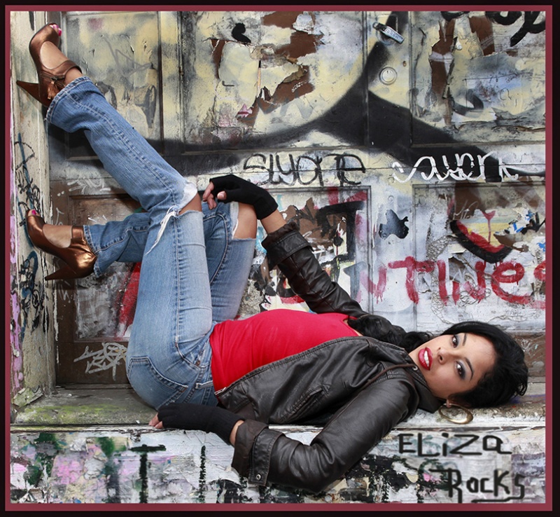 Male and Female model photo shoot of Dennis Madigan and Eliza Miranda in SoHo   NYC